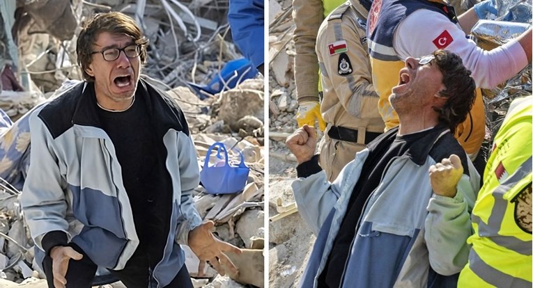FOTO Ovo je sin koji slavi nakon što mu je majka pronađena živa 176 sati od potresa