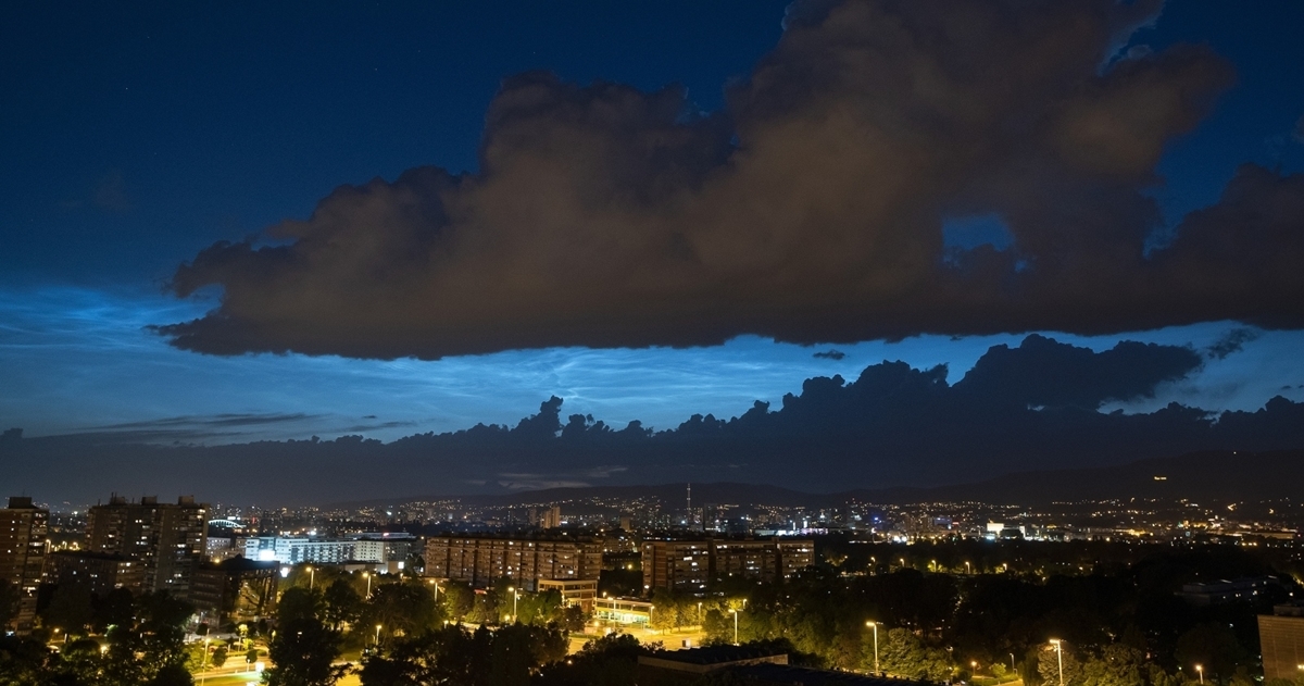 Na nebu iznad Zagreba sinoć se pojavio rijedak prirodni fenomen, jeste li ga uočili?