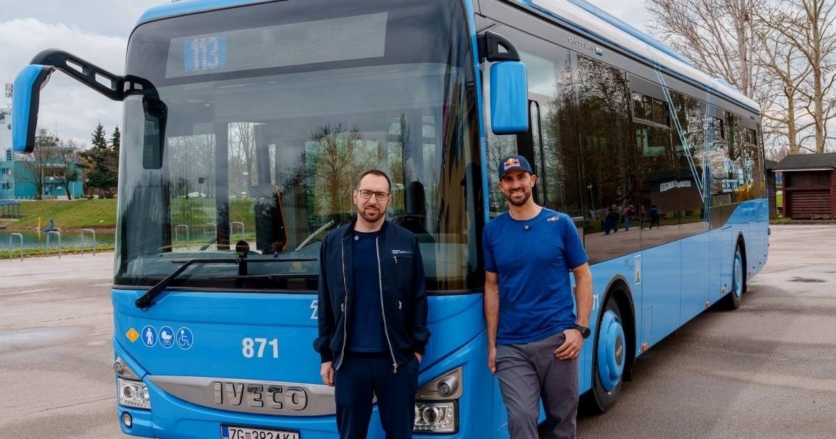 VIDEO Tomaševića zlatni olimpijac vozio u prvom ZET-ovom električnom busu