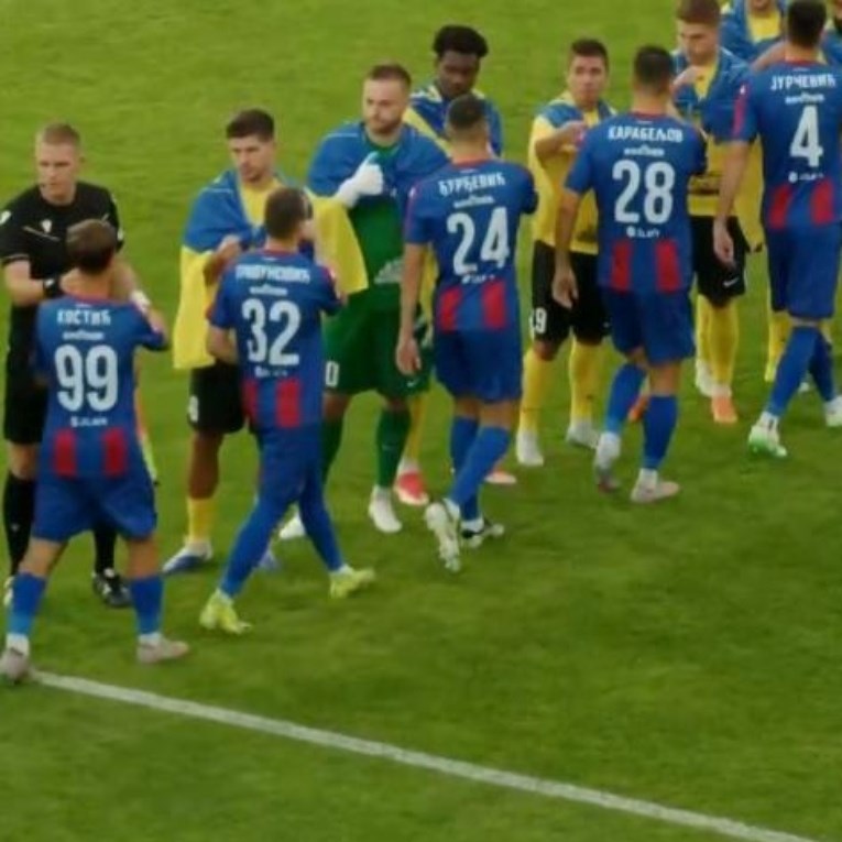 Nogometaši ukrajinskog kluba odbili se rukovati s igračima Partizana