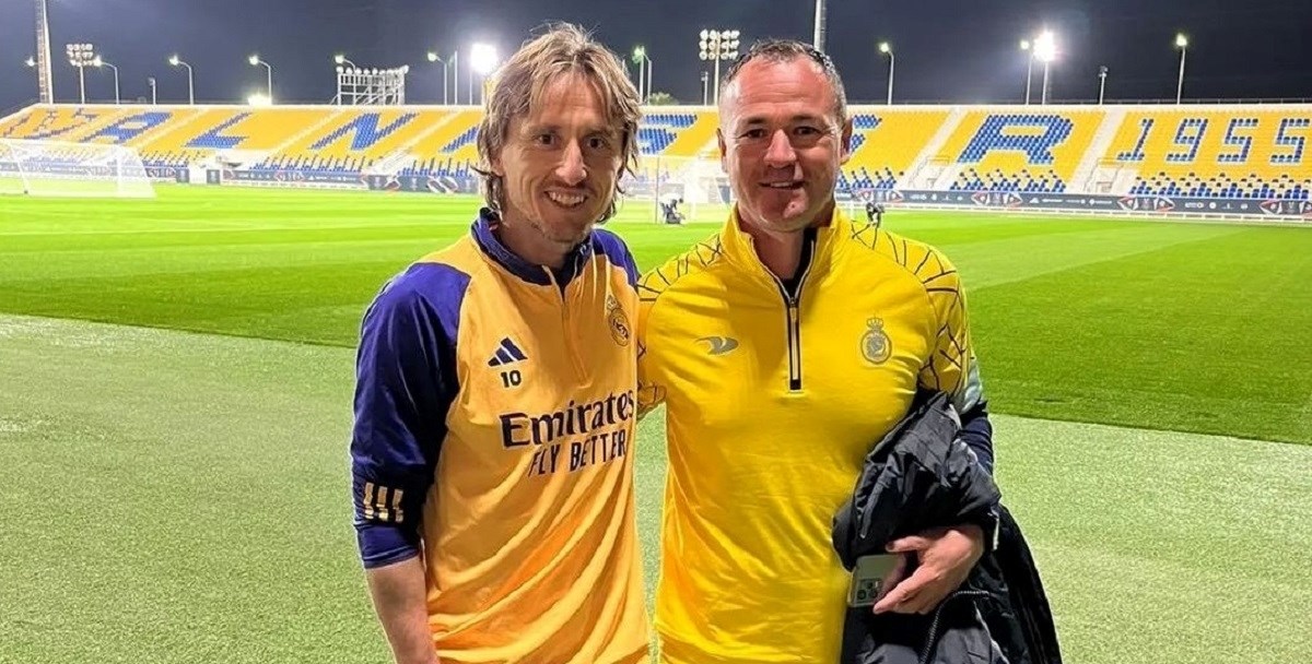 Modrić se u Arabiji slikao s ikonom Hajduka i HNL-a