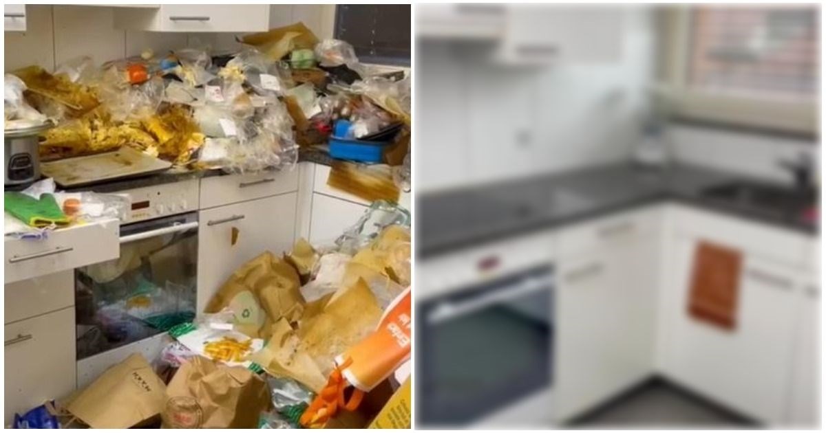 TikTokerica kaže da je očistila "najprljaviju kuhinju u Europi", pogledajte rezultat