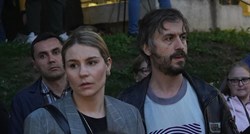 Zadarska glumica sa suprugom stigla na prosvjed protiv nasilja u Beogradu