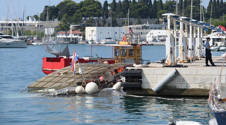Policija objavila za što tereti kapetana koji se pijan brodom zabio u zid u Splitu