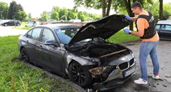 Policija potvrdila da je požar na autu pravosudnog policajca u Karlovcu podmetnut