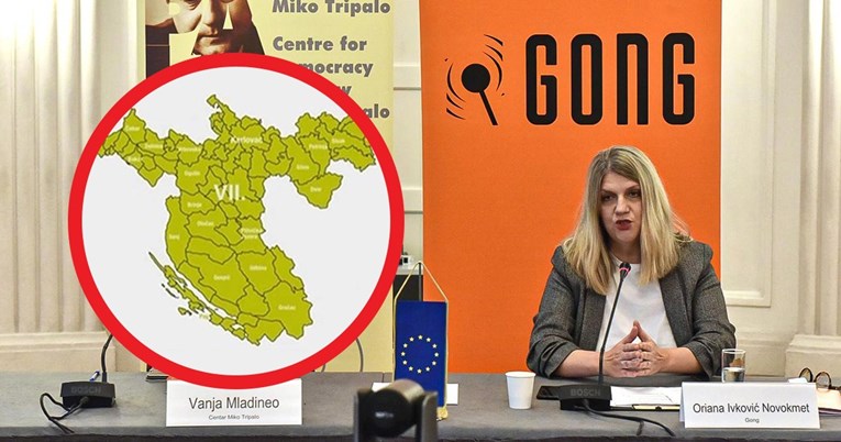 Gong: Vlada predložila "frankenštajnske" izborne jedinice, spojili su Pag i Petrinju