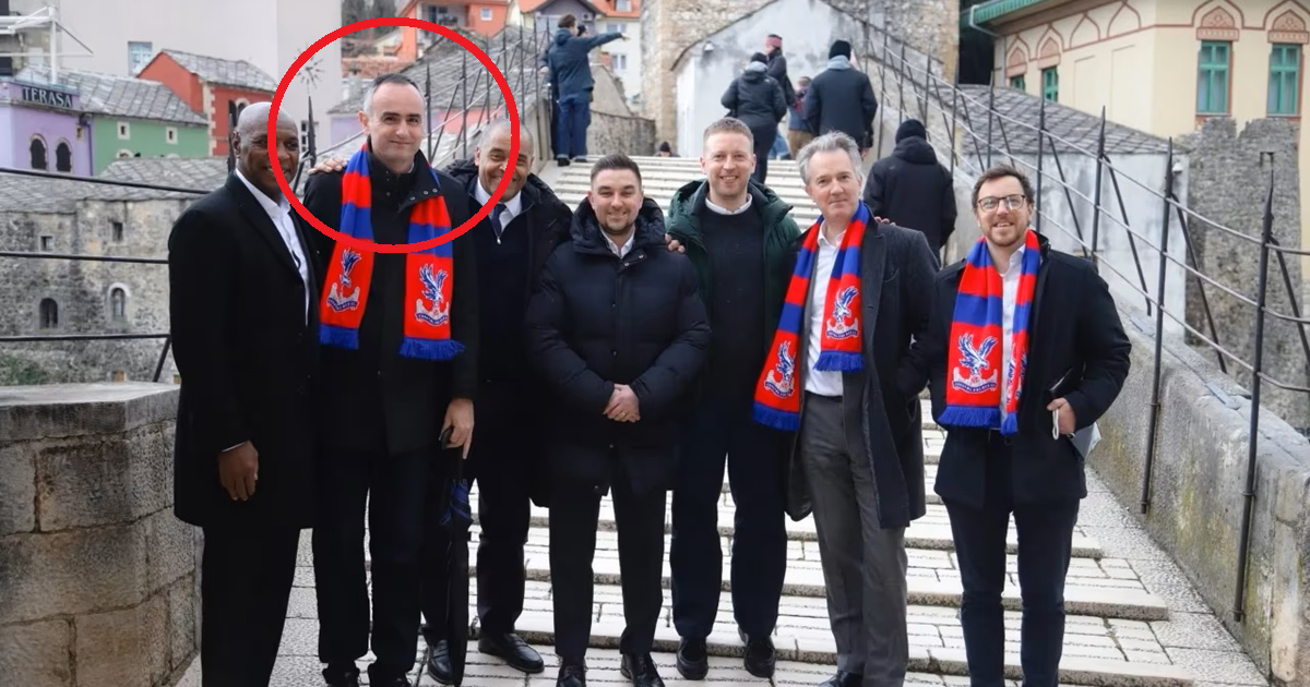 Mostarski političar nosio šal Crystal Palacea uoči utakmice sa Zrinjskim