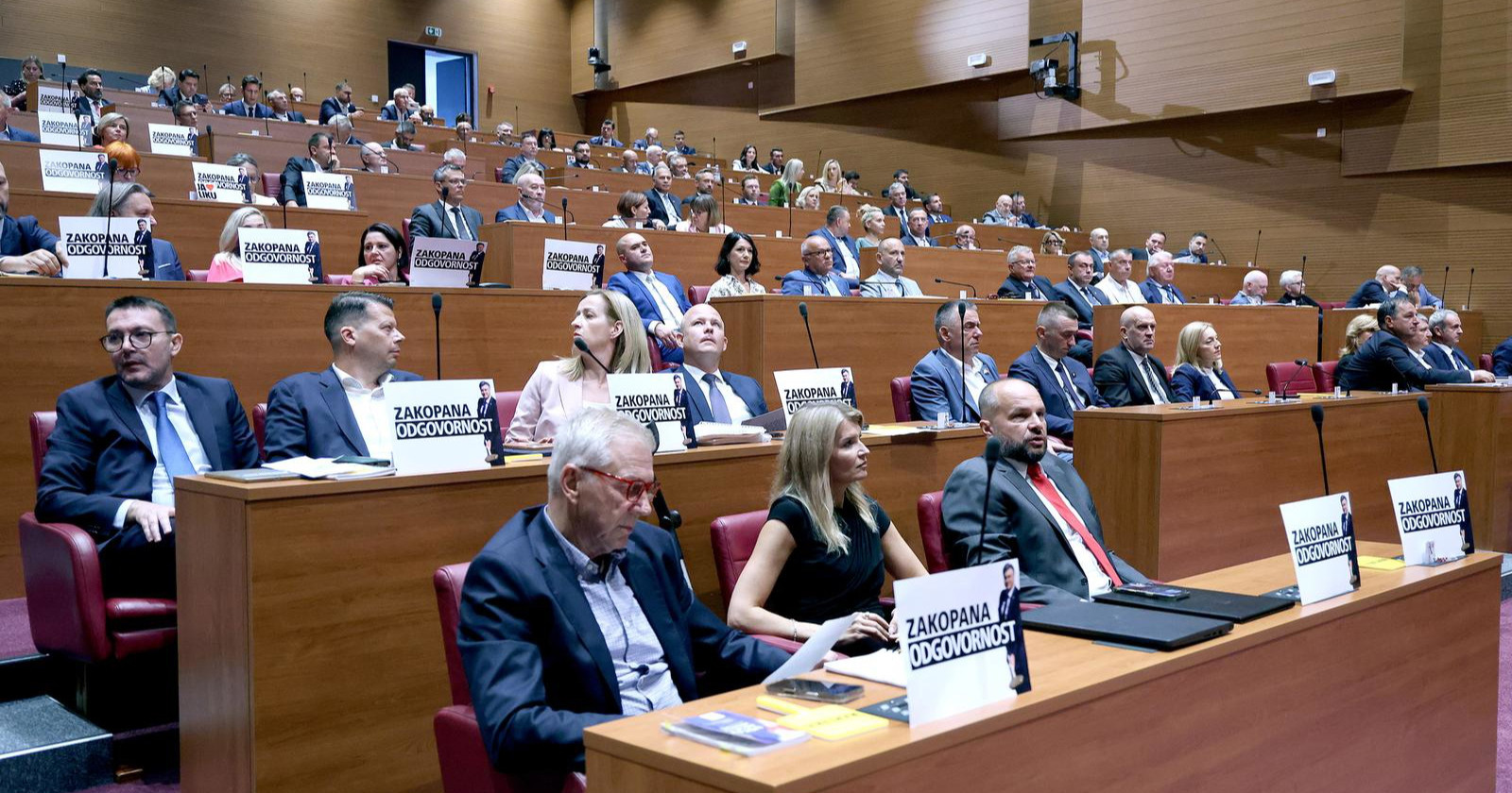 Sabor mijenja Poslovnik: Skraćuju se rasprave i ograničavaju replike