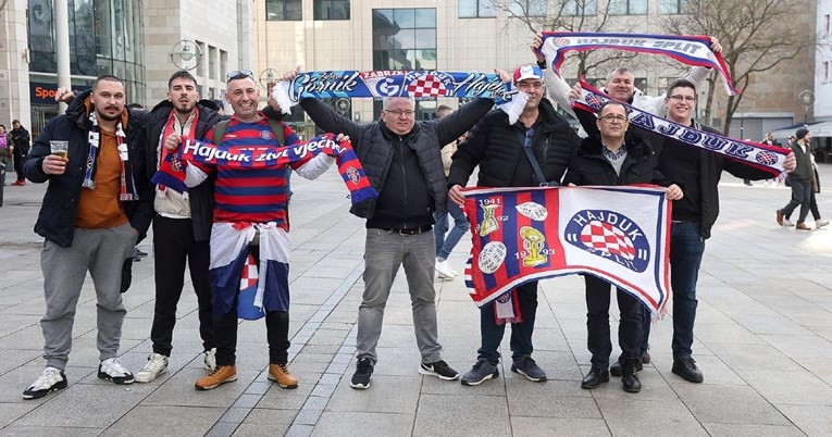 FOTO I VIDEO Uspjela invazija navijača na Dortmund. Ulicama se ore hajdučke pjesme