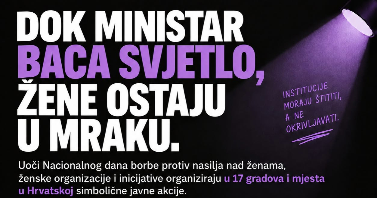 Akcije u 17 gradova i mjesta, traže da svako nasilje nad ženama bude kazneno djelo