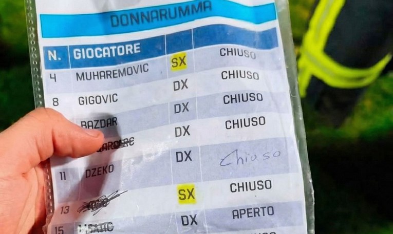 Donarumma je iskidao Vasiljev šalabahter. Talijanov su ukrali bosanski dječaci