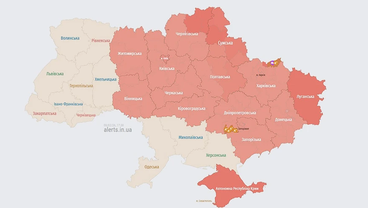 Rusija balističkim projektilima napala Kijev
