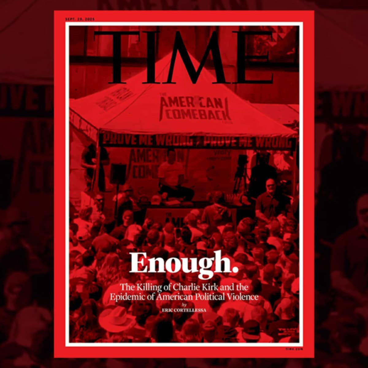 Ovo je nova naslovnica američkog magazina Time