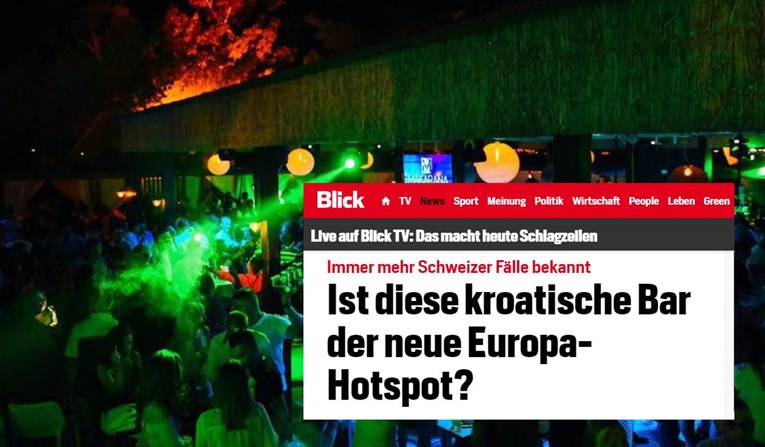 Švicarski Blick: Je li ovaj bar u Makarskoj novo europsko žarište?