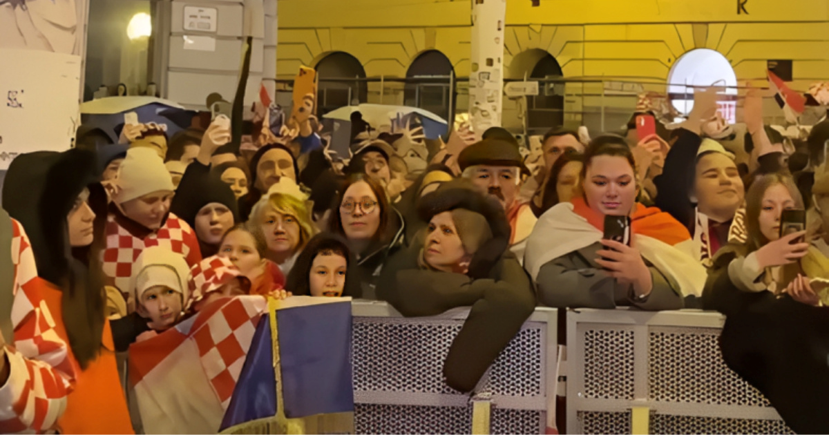 VIDEO Na Trg su stigli Zaprešić Boysi, pogledajte atmosferu