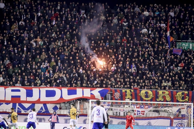 Prije utakmice Hajduka i Rijeke privedeno 18 navijača