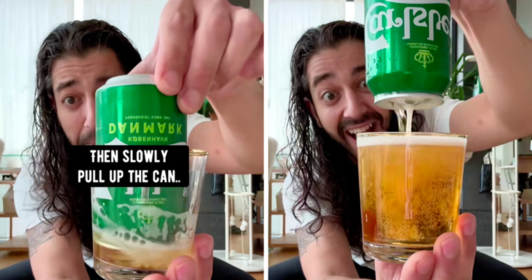 Tiktoker otkriva kako natočiti pivo bez pjene i prolijevanja