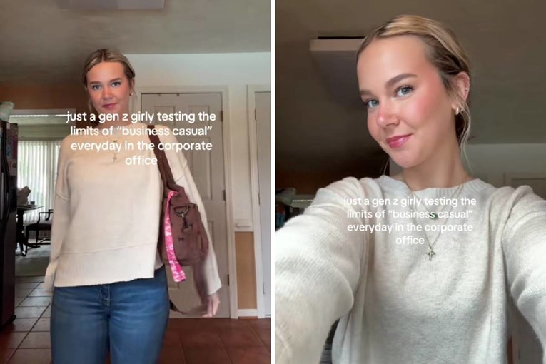 Djevojka postala viralna jer "testira granice" odijevanja za posao