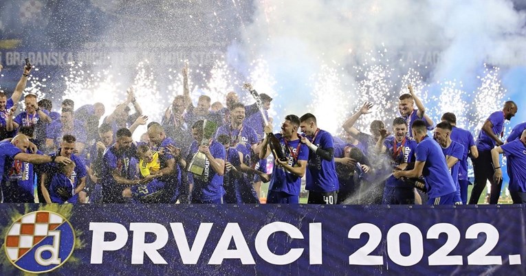 FOTO I VIDEO Ovako su dinamovci proslavili naslov i pobjedu nad Hajdukom