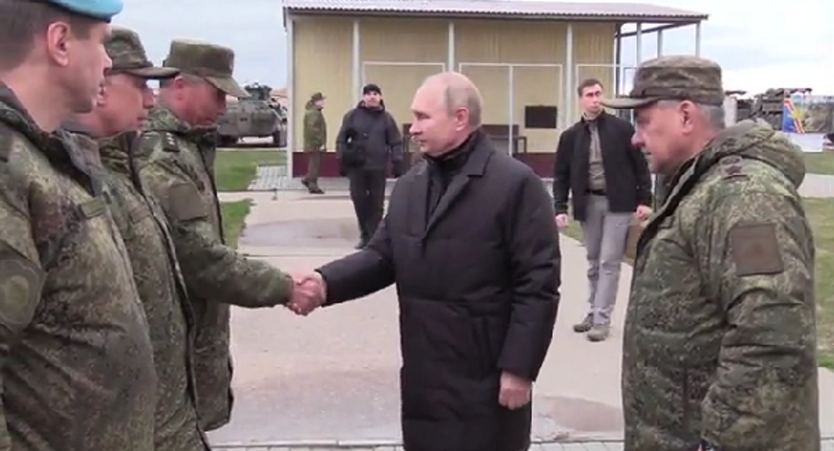Putin posjetio mobilizirane vojnike, nadgledao vježbe