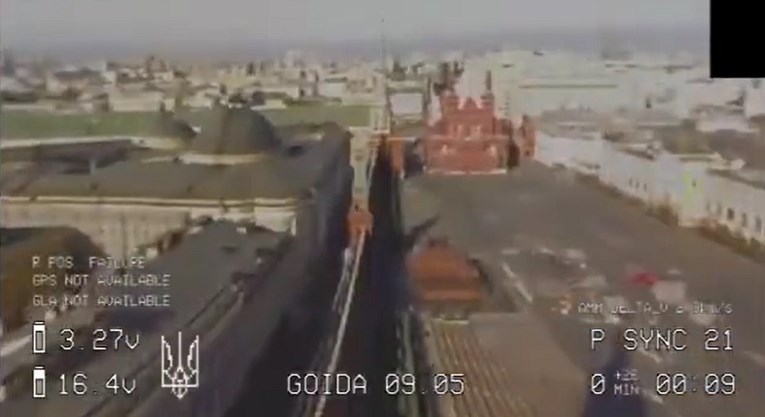 VIDEO Geraščenko: Naš dron leti iznad Crvenog trga. Kremlj bi mogao biti meta