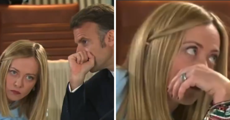 VIDEO Kamera uhvatila Georgiju Meloni kako koluta očima, snimka je viralna 