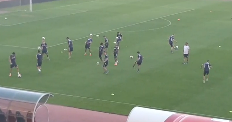 VIDEO Pogledajte kako je izgledao prvi trening Hajduka pod Damirom Burićem