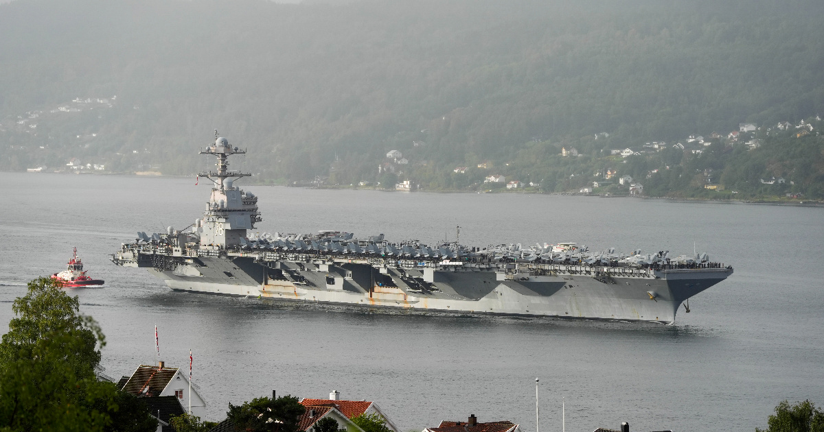 Američki nosač zrakoplova USS Gerald R. Ford stigao na Kretu