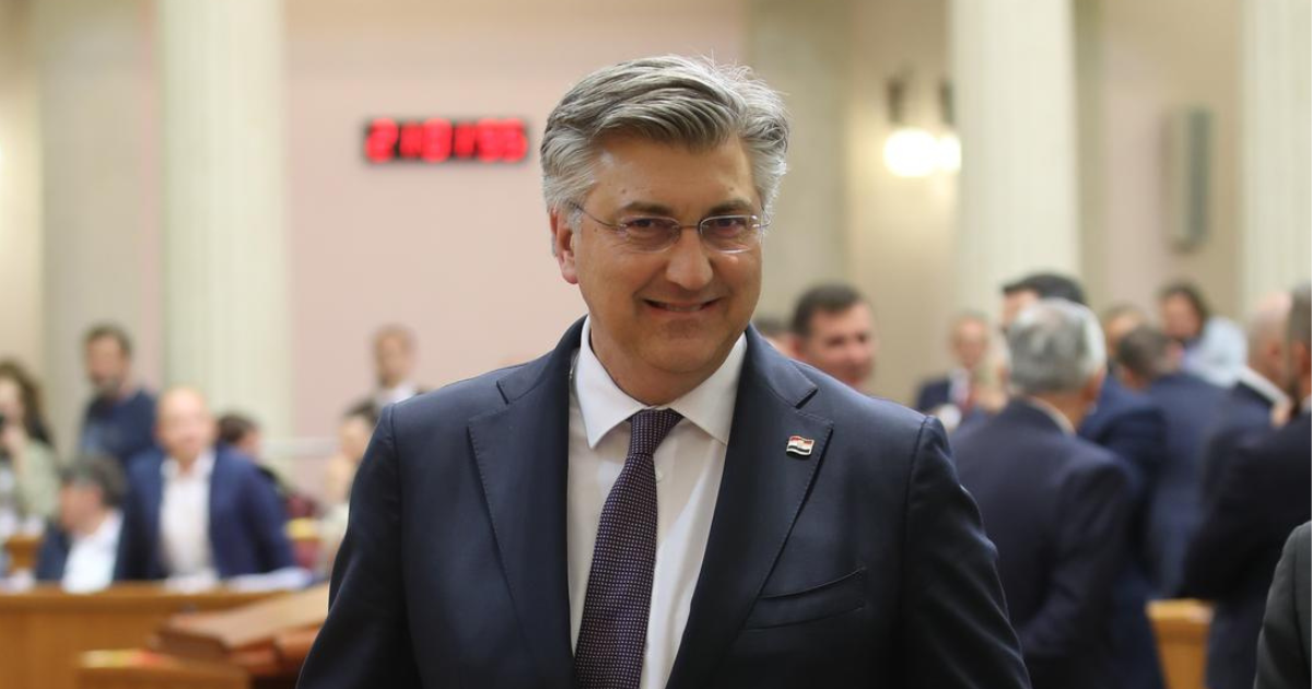 FOTO Plenkovićeva faca govori sve