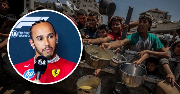 Lewis Hamilton: Ne mogu opisati koliko sam slomljen zbog onoga što se događa u Gazi