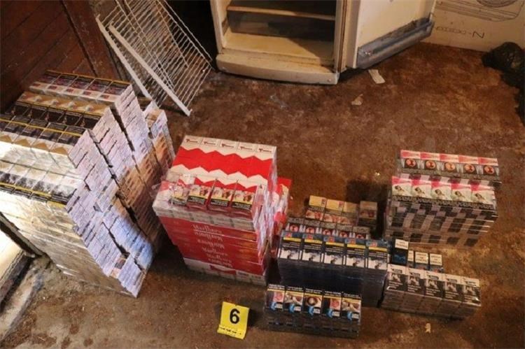 FOTO U Zagorju zaplijenjeno gotovo 50 tisuća cigareta