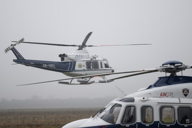 Policijski helikopter danas nisko leti iznad centra Zagreba. "Nema razloga za brigu"