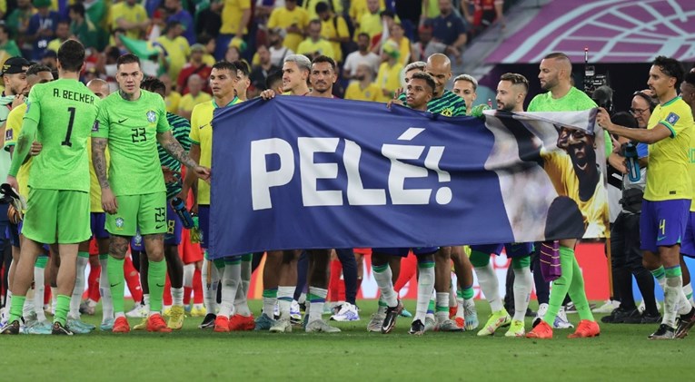 Brazilci nakon prolaska u četvrtfinale poslali poruku bolesnom Peleu