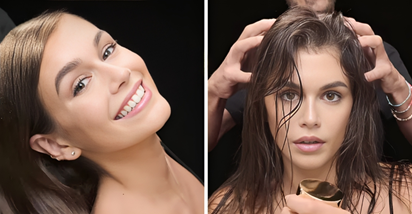 Kaia Gerber lice je nove Zarine kampanje povodom lansiranja seta za kosu