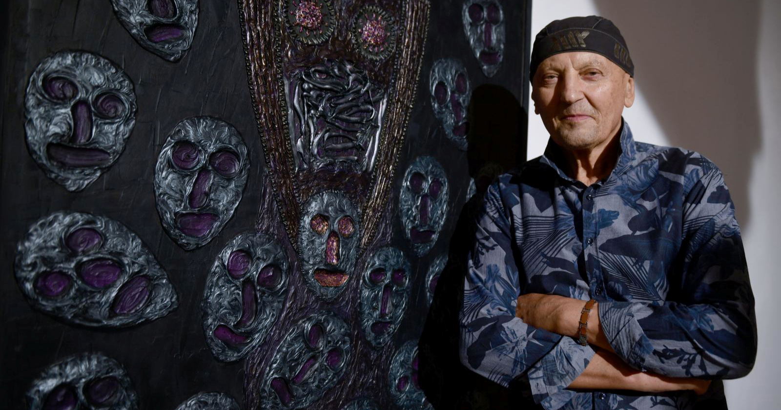 Galerija Matice hrvatske krcata zbog Lupinove izložbe, umjetnika bodrila kći Zita