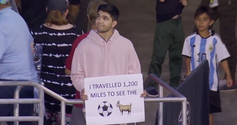 Fan putovao 2000 km do SAD-a da gleda Messija. Messi je na odmoru u Argentini