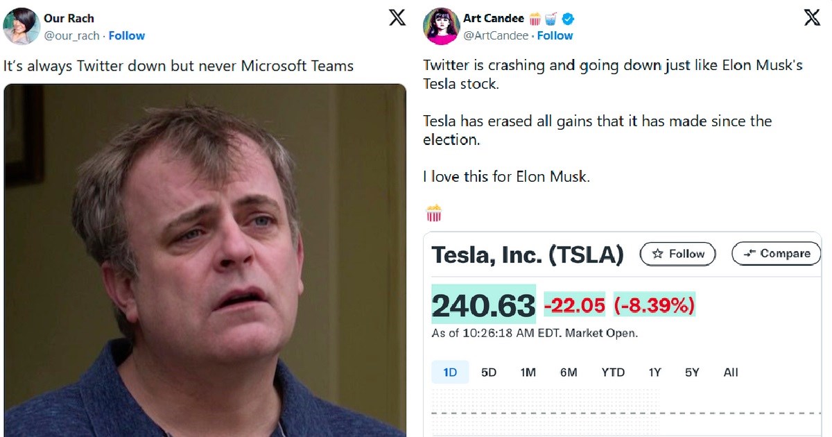 Sprdnje zbog problema sa X-om: "Uvijek se sruši X, nikad Teams"