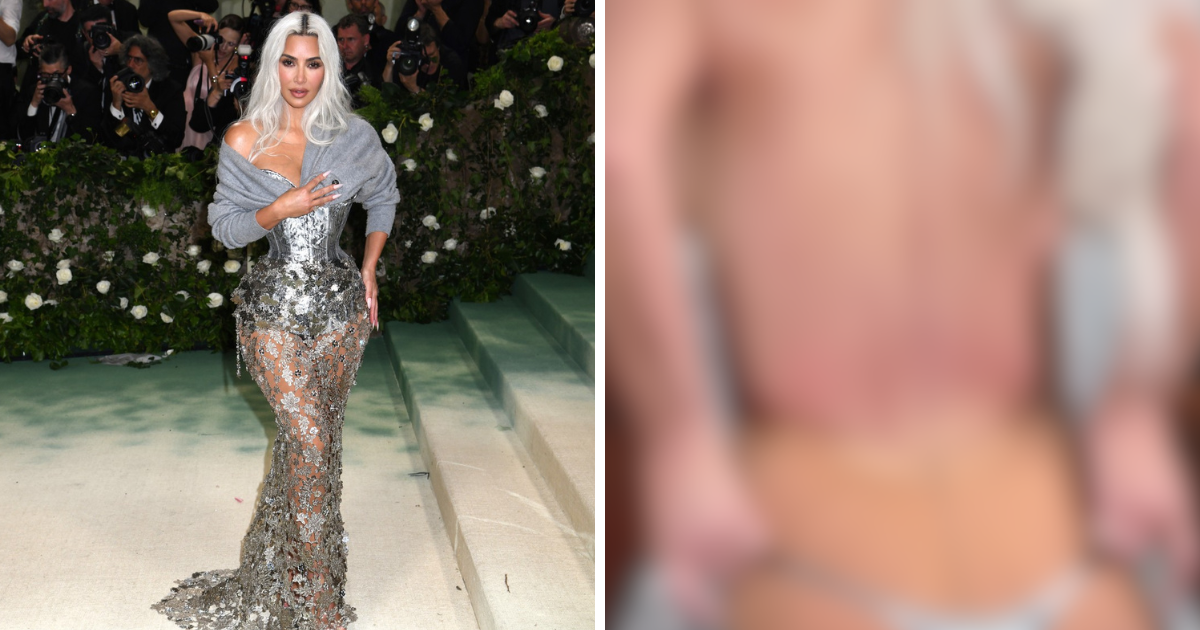 Kim Kardashian pokazala kako joj je izgledao struk nakon haljine s uskim korzetom