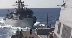 Snimljen incident na Bliskom istoku: Ruski vojni brod jurio prema američkom