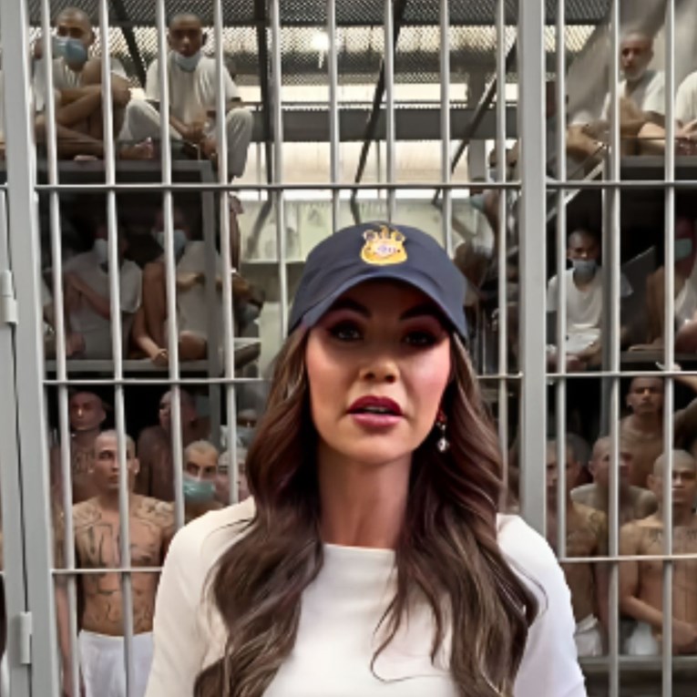 Trumpova ministrica iz zatvora u El Salvadoru: "Zatvorili ste naše teroriste. Hvala"