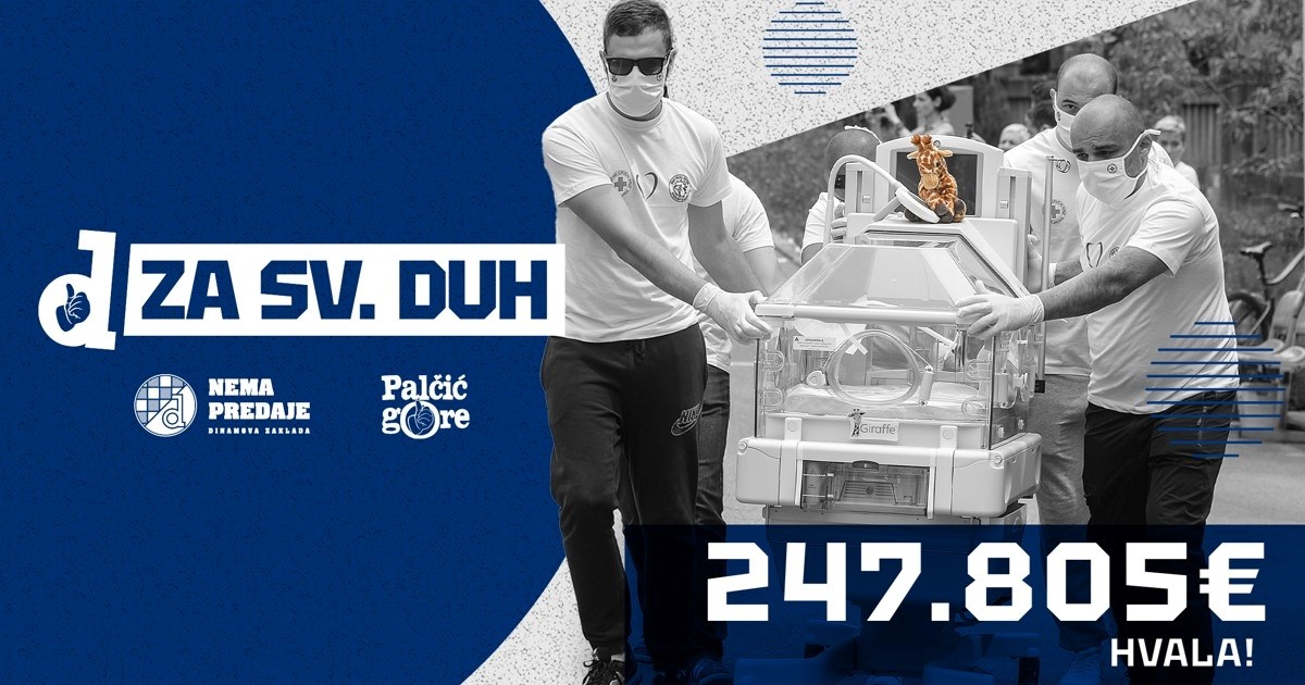 Dinamova zaklada u dva dana prikupila 170 tisuća eura za Palčiće