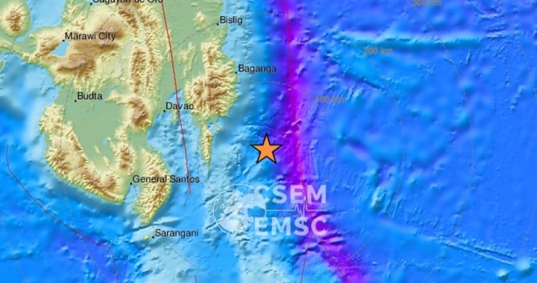 Potres na Filipinima magnitude 6.1