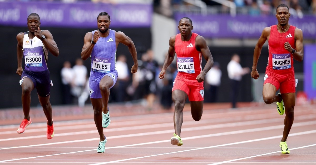 Senzacija pred 60.000 gledatelja u Londonu. Debitant istrčao 9.86 na 100 metara