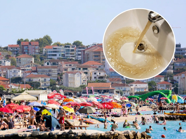 Kad se turisti vrate s plaže, na Čiovu nestane vode: "Već 10 godina upozoravamo"