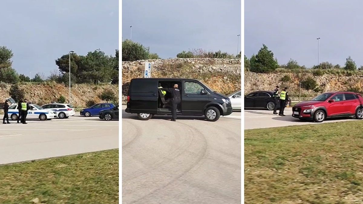 Velika akcija policije i carine na A1, provjeravali auto po auto. Pogledajte snimku