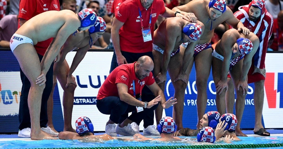 Hrvatska Vaterpolo Reprezentacija Okupila Se Na Pripremama Za Svjetski ...