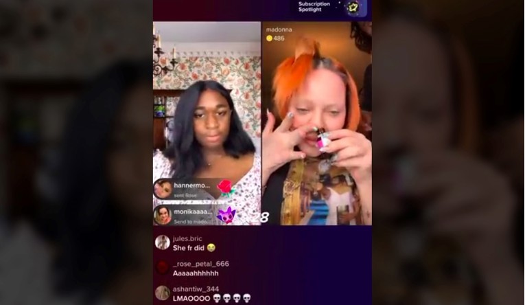 Madonna u liveu na TikToku konzumirala drogu?