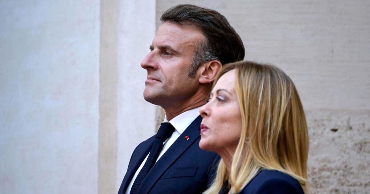 Meloni prozvala ljevicu zbog smrti aktivista. Macron joj uzvratio Kép