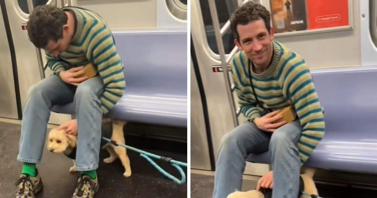 Cura ostala u čudu nakon susreta sa zvijezdom serije Kruna: "Pomazio mi je psa"