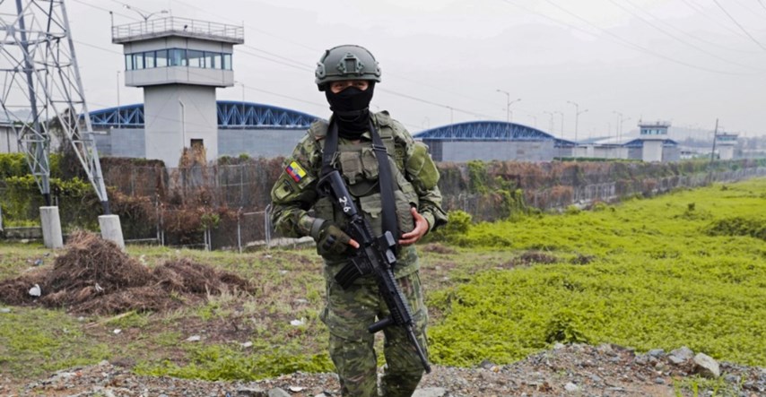 Ekvador poslao vojsku da uspostavi red u zatvoru iz kojeg je pobjegao vođa narkobande